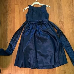 Navy Flower Girl Dresses